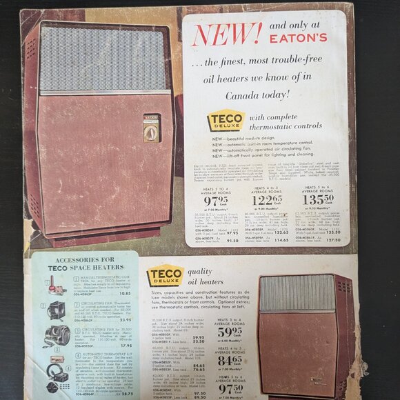 🇨🇦 1962-63 Eaton’s Fall-Winter Catalog - Picture 4 of 16